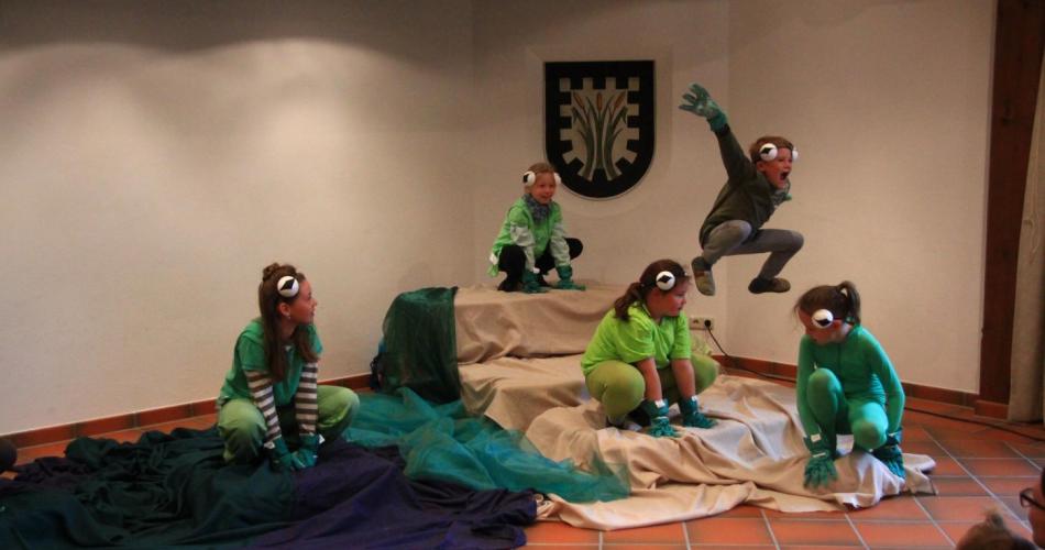 Theaterstück "Die mächtigen Kreuzkröten"